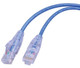 Cat6 Super Slim Cable 5ft, Blue - SCAT6-5BU Cat6 Super Slim Cable 5ft, Blue - SCAT6-5BU